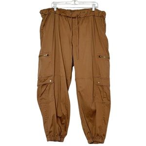 Lane Bryant Cargo Pants 18 Jogger Lightweight Zipper